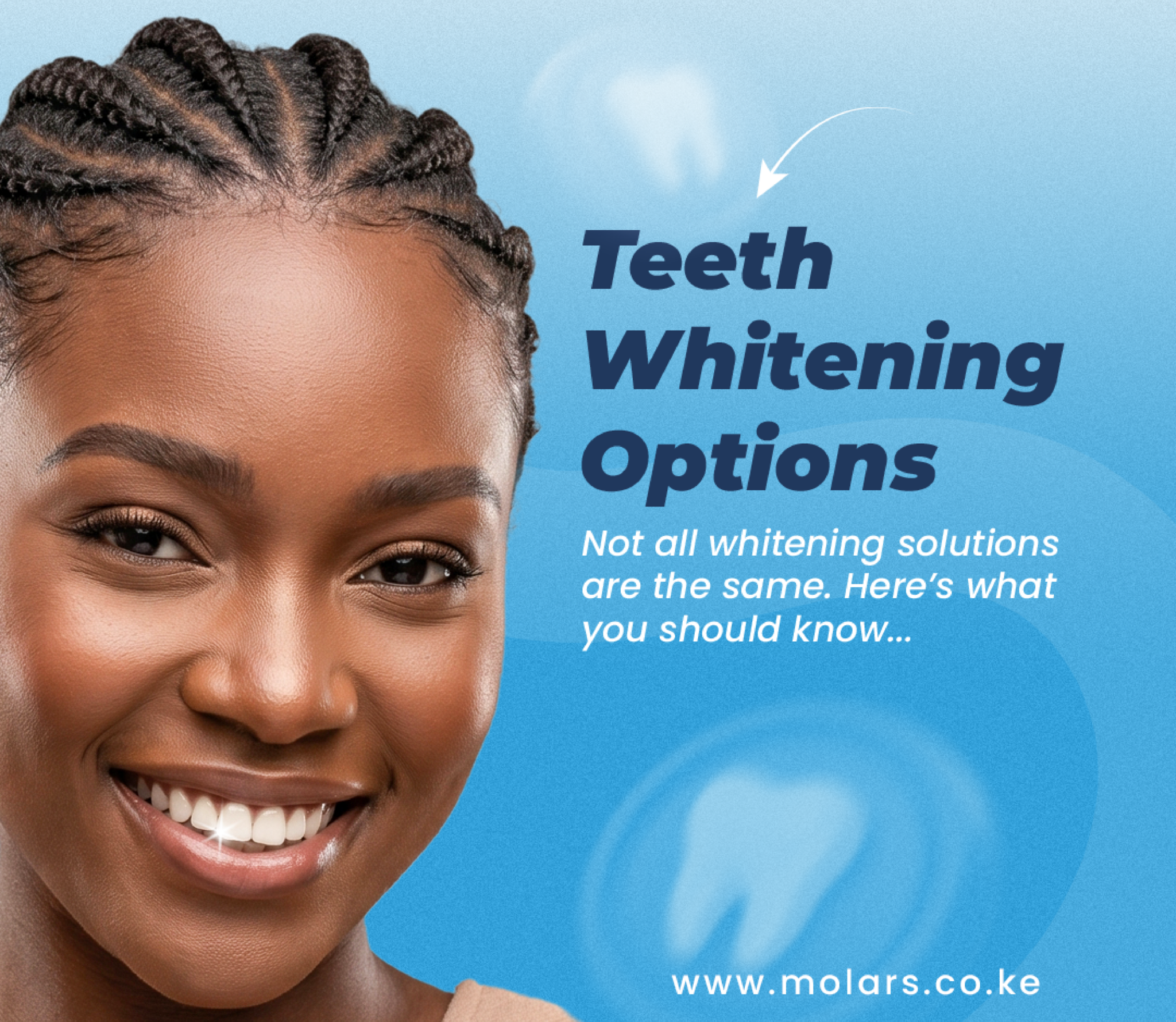 Professional teeth whitening in Nairobi