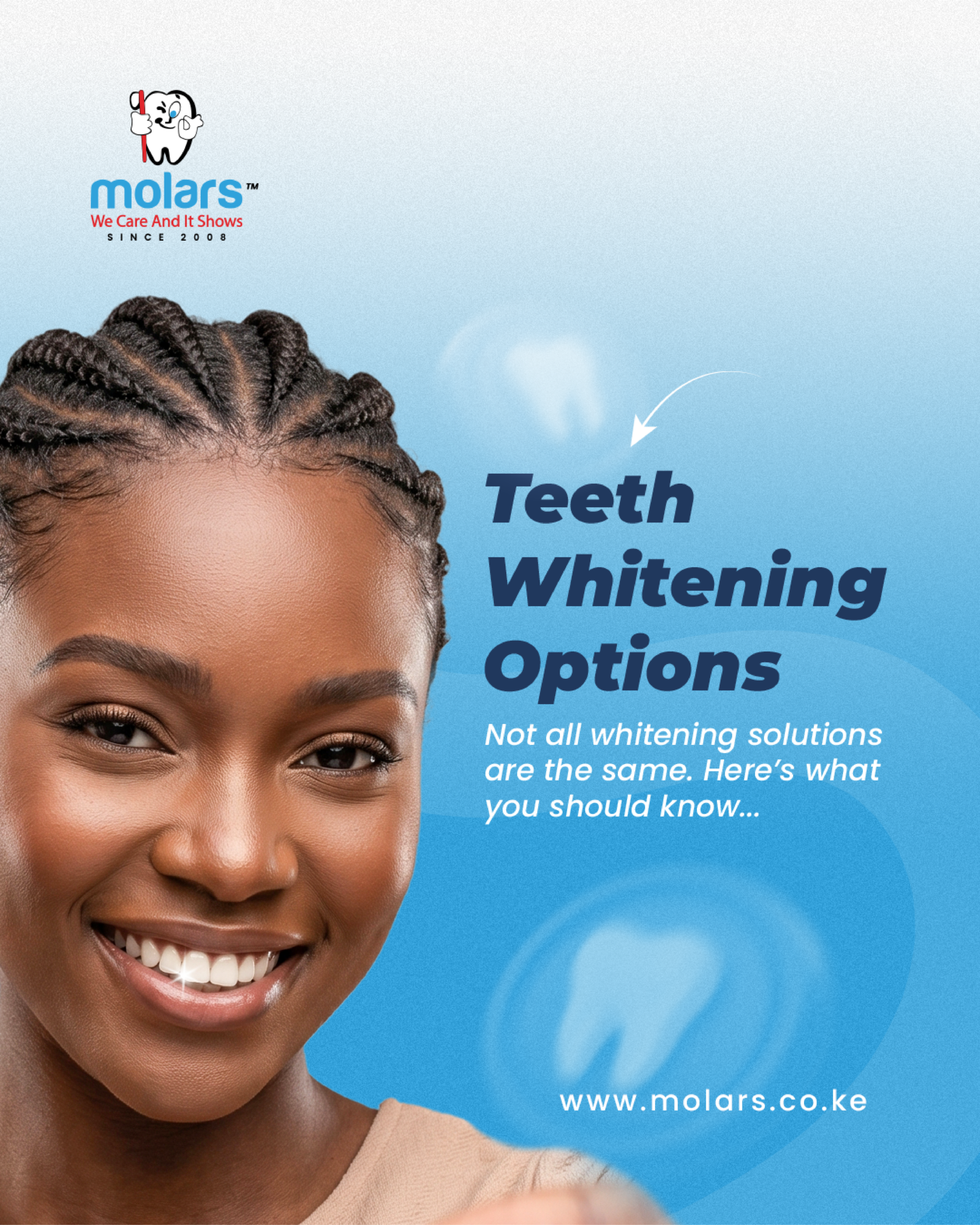 Professional teeth whitening in Nairobi